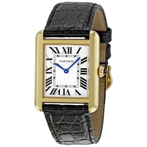 cartier tank solo small review|cartier tank solo quartz watch.